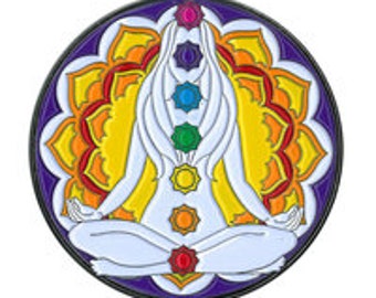 Chakras Enamel Pin