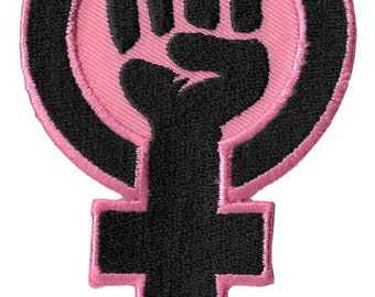 Female Symbol Fist Iron on