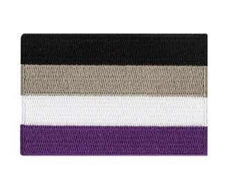 Asexual Flag Iron on Patch