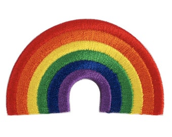 Rainbow Iron on Patch