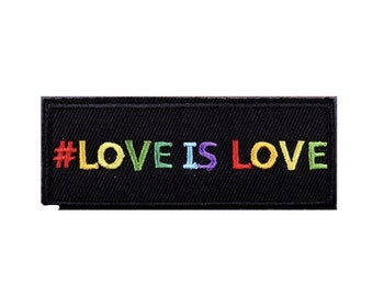 Love Is Love Iron on Patch