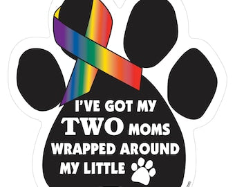 I have My Two Mommies paw 