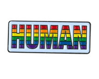 Human Enamel Pin