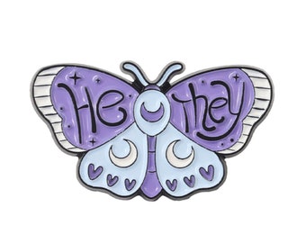 He/They Butterfly Pronoun 