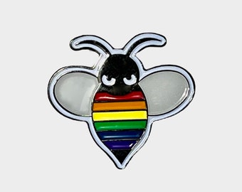 Pride Bee Pin