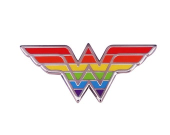 Rainbow Super Hero Woman P