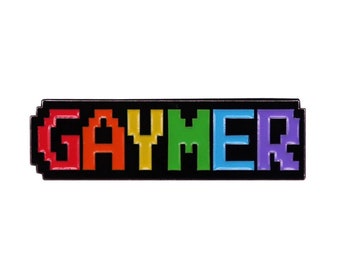 Rainbow "GAYMER" Pin