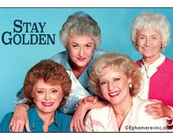 Stay Golden Refridgerator 