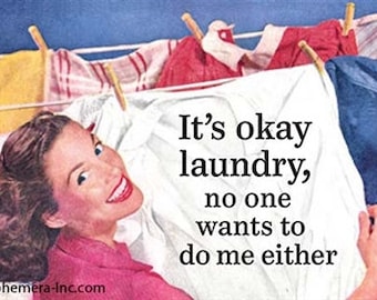 It's okay laundry  Refridg