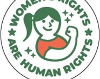 Women's Rights 1" Round Fr