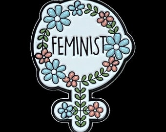 Feminist Enamel Pin