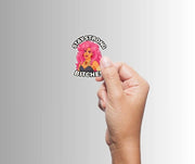 Women's Empowerment Sticker, "Stay Strong Bitches" Punk Rock Bad Ass Sticker