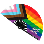 Pride Rainbow Flag Fan