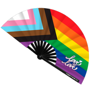 Pride Rainbow Flag Fan