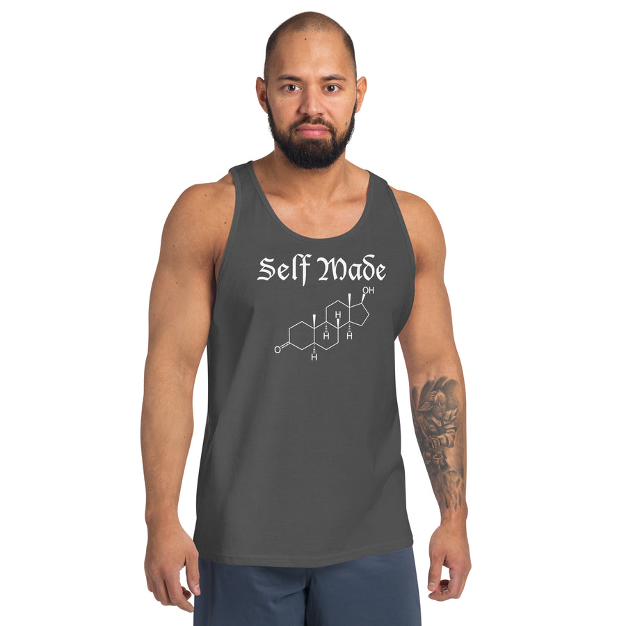 Self Made with Chemical Symbol For Testosterone Men's Tank Top