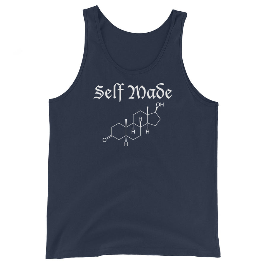 Self Made with Chemical Symbol For Testosterone Men's Tank Top