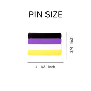 Gay Pride Silicone Pin Variety Pack (100 Pieces)