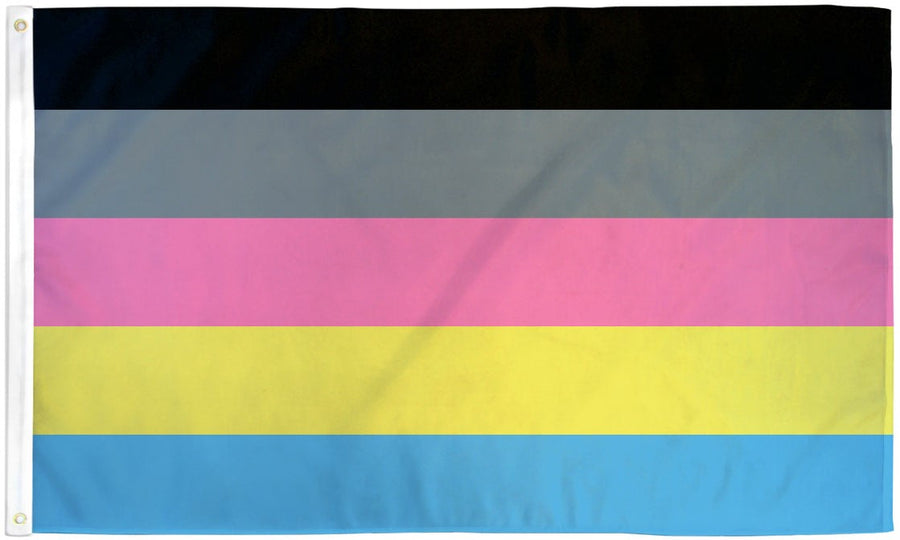 Polygender Pride Flag 3' x 5'