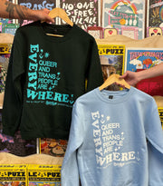 SHIRT - Everywhere Shop Crewneck - Baby Blue