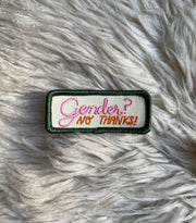 PATCH - Gender No Thanks