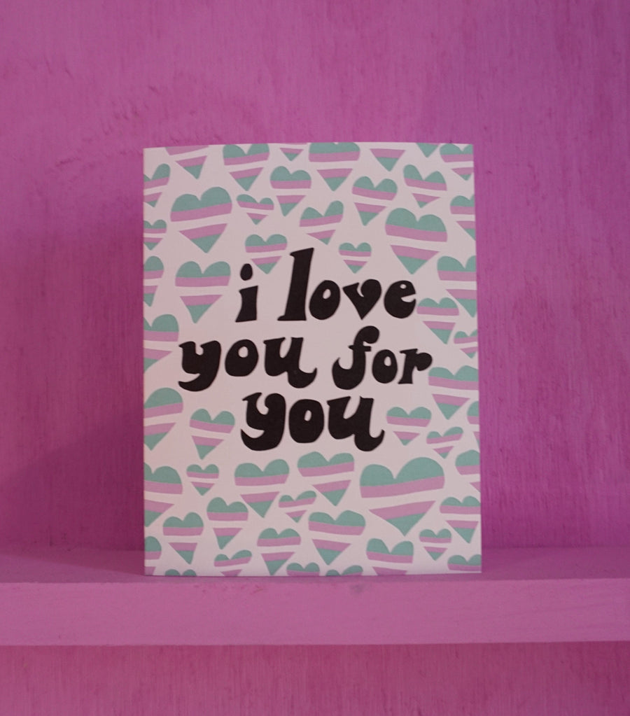 CARD - I Love You Trans