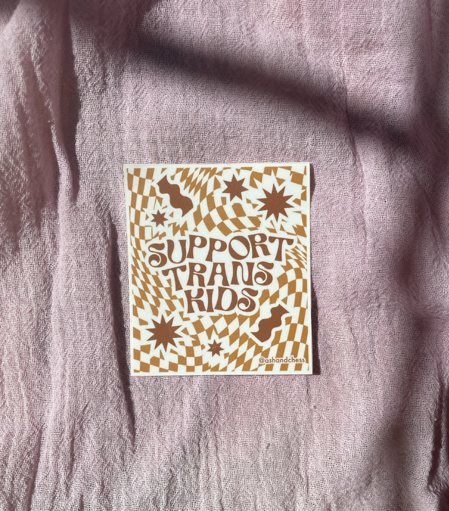 STICKER - Support Trans Kids
