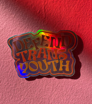 STICKER - Defend Trans Youth Sticker