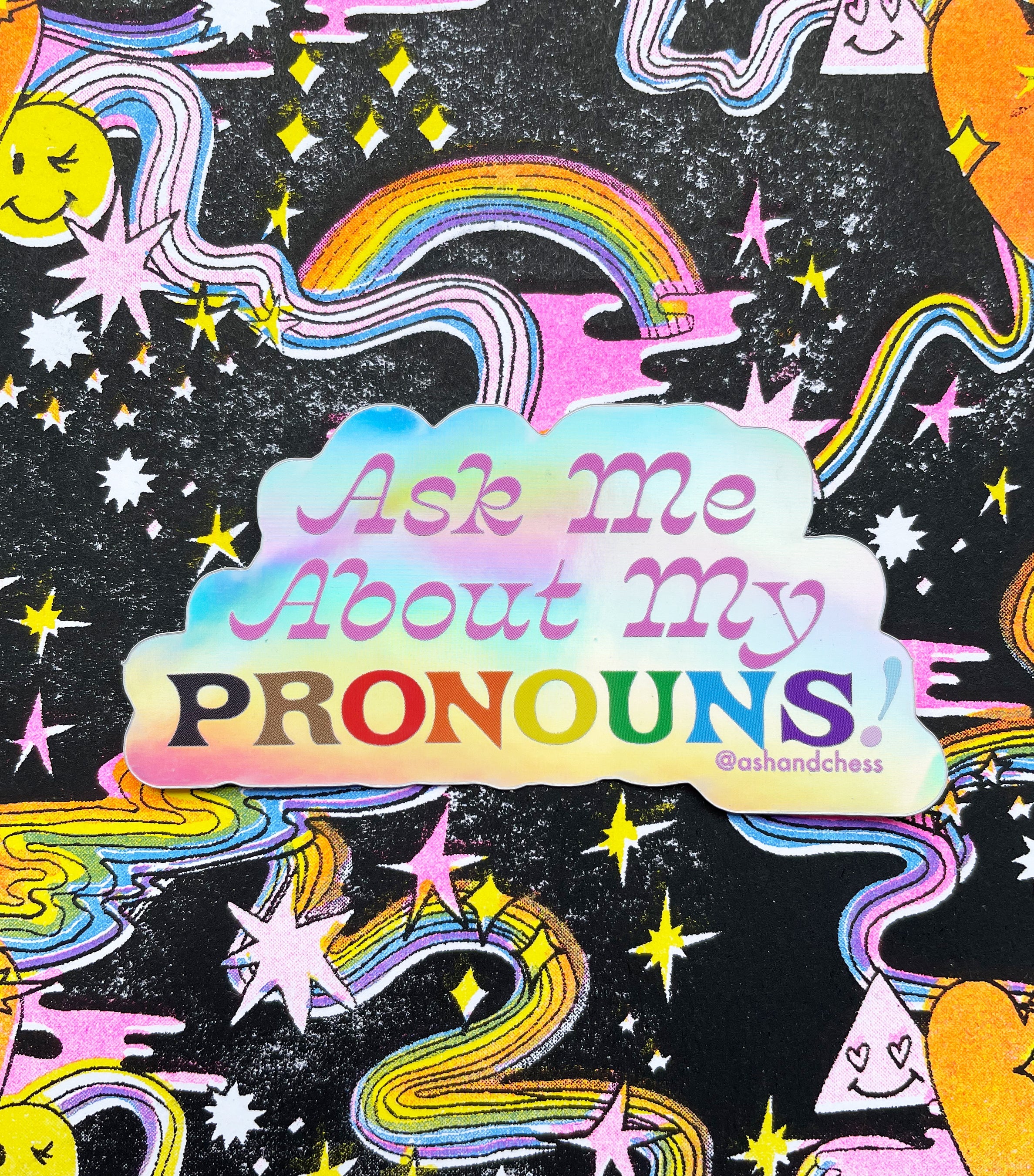 STICKER - Pronouns