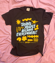 SHIRT - EVERYWHERE SHOP - Trans People Are Everywhere STAR