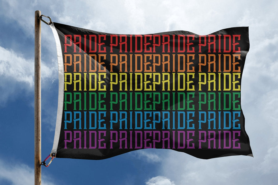 Rainbow Pride Stripes Flag