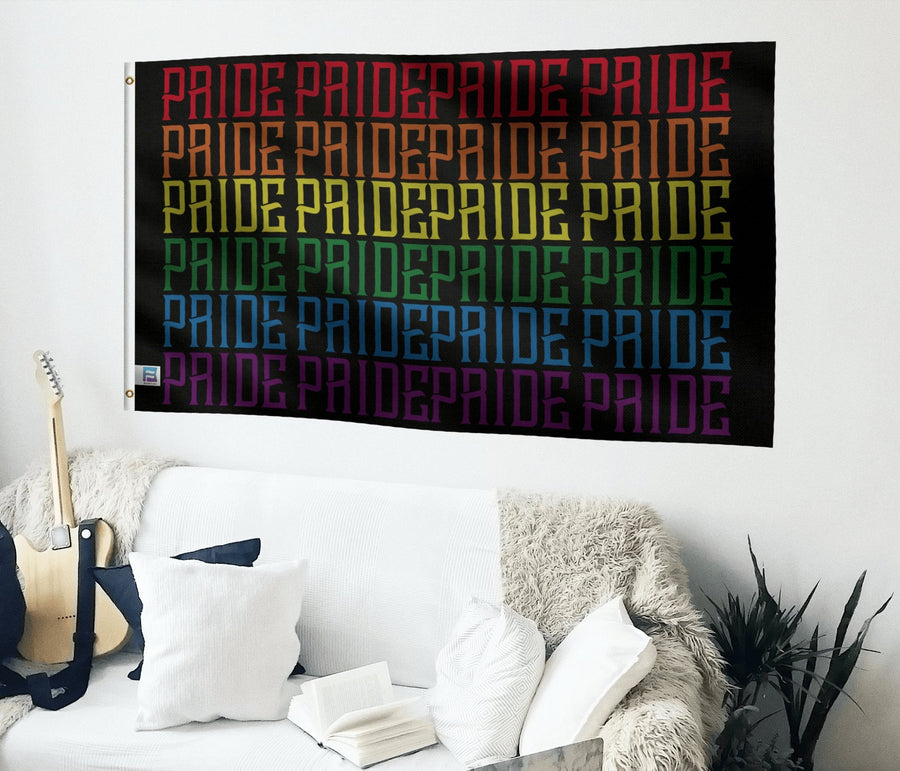 Rainbow Pride Stripes Flag