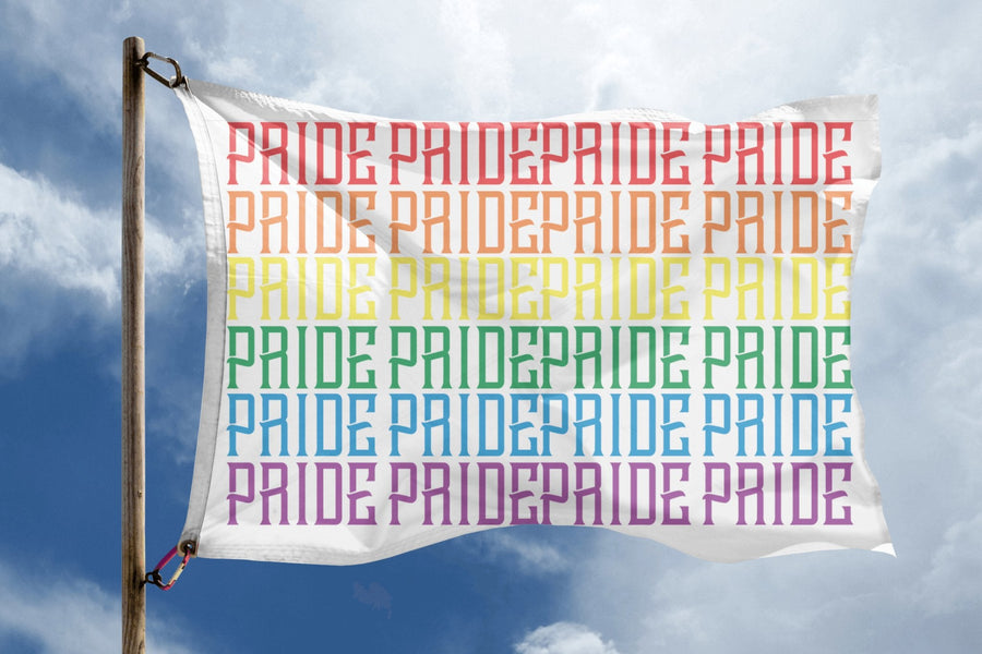 Rainbow Pride Stripes Flag