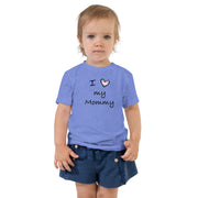 I Love My Trans Mommy Toddler Short Sleeve Tee