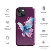 Self Made Trans Butterfly Tough Case for iPhone®