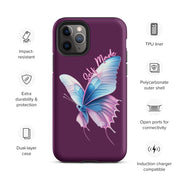 Self Made Trans Butterfly Tough Case for iPhone®