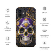 Non-Binary Sugar Skull Tough Case for iPhone®