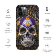 Non-Binary Sugar Skull Tough Case for iPhone®