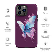 Self Made Trans Butterfly Tough Case for iPhone®