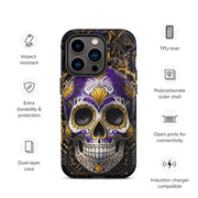 Non-Binary Sugar Skull Tough Case for iPhone®