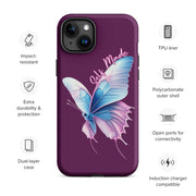 Self Made Trans Butterfly Tough Case for iPhone®