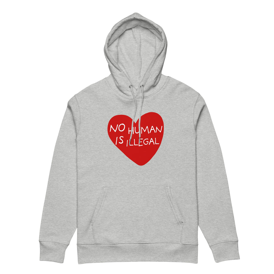 No Human is Illegal Organic Fleece