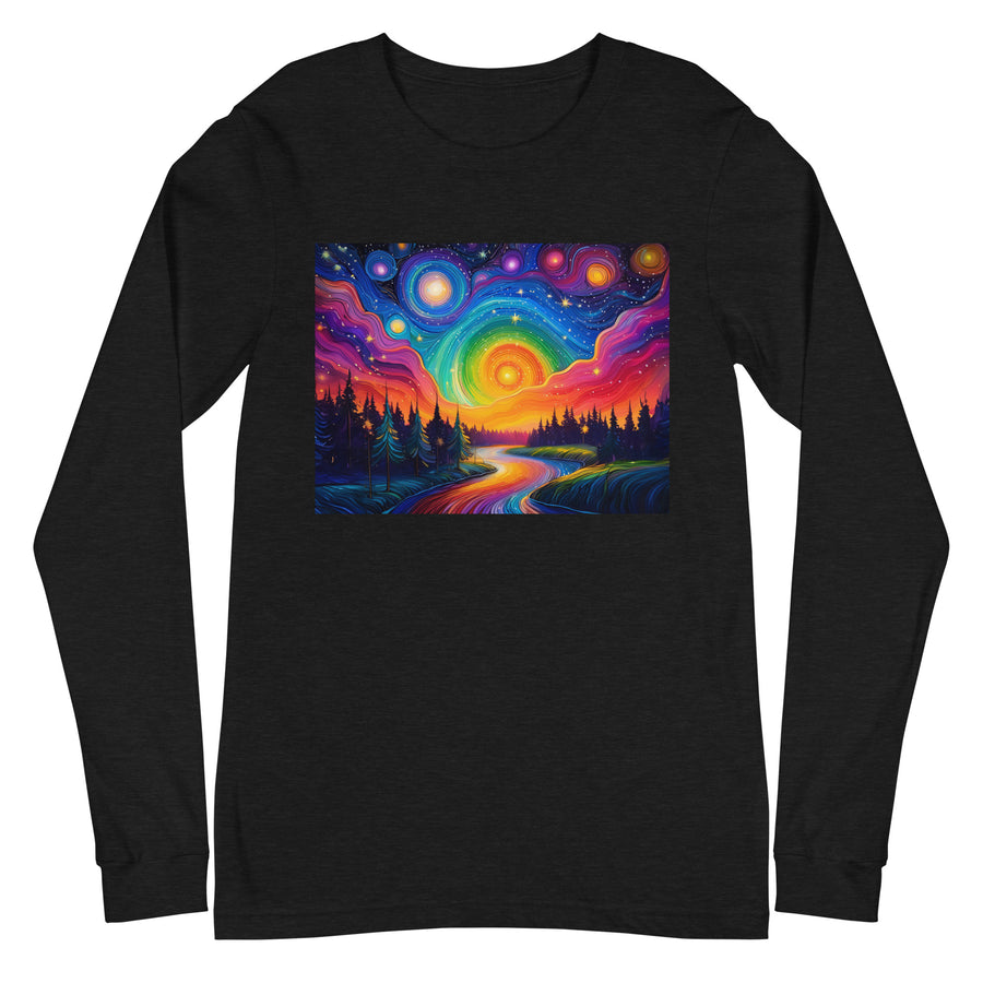 Rainbow World Unisex Long Sleeve Tee