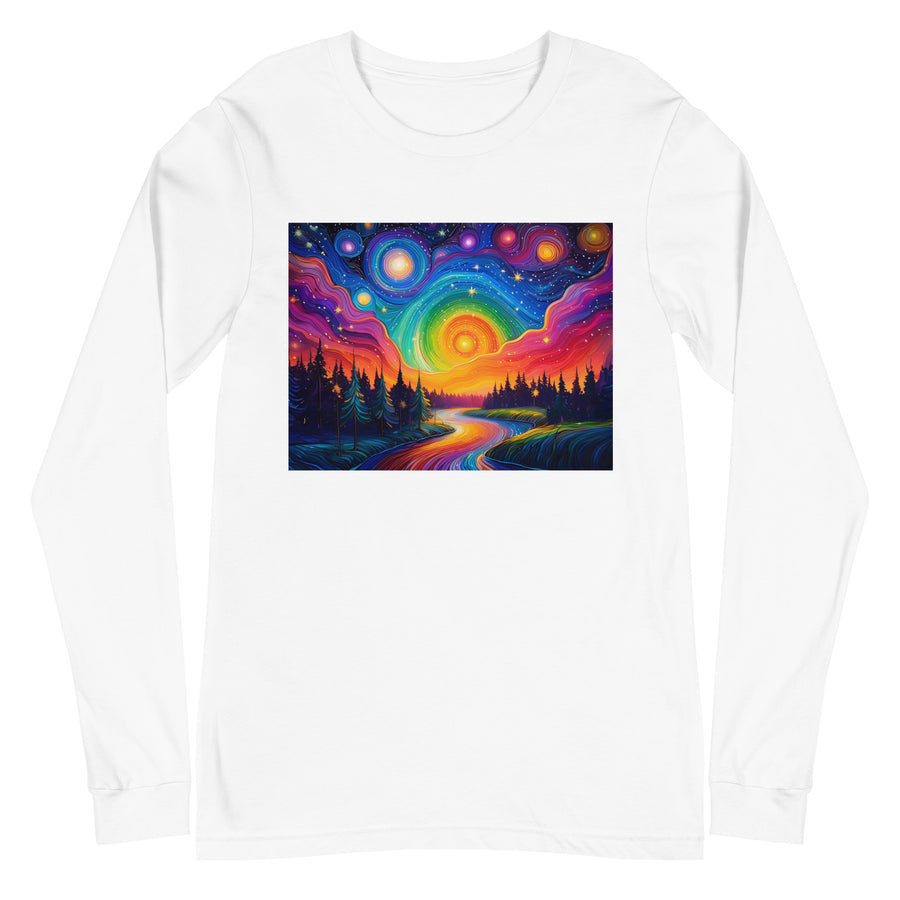 Rainbow World Unisex Long Sleeve Tee