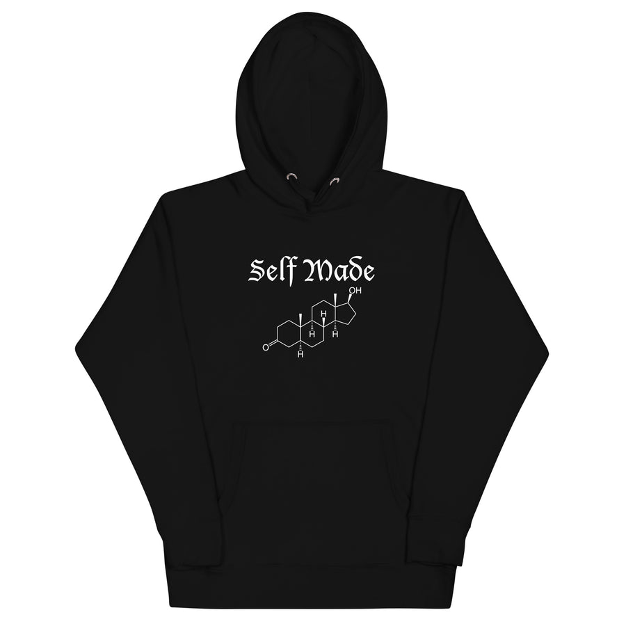 Self Made Testosterone Chemical Symbol Unisex Hoodie