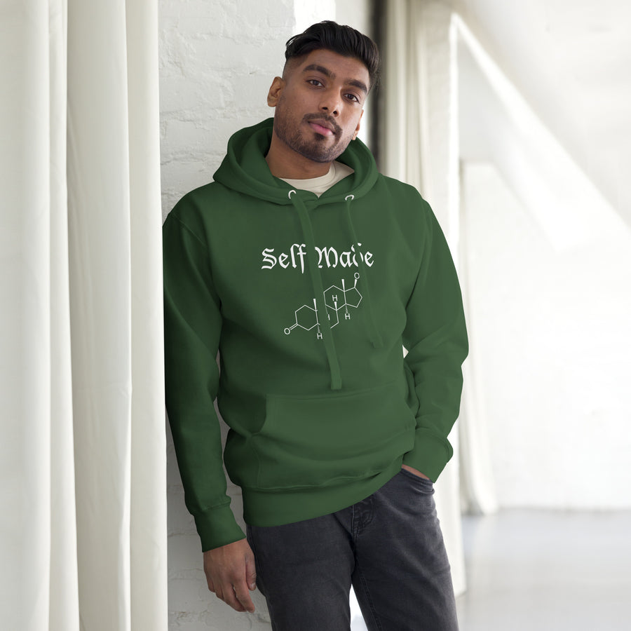 Self Made Testosterone Chemical Symbol Unisex Hoodie