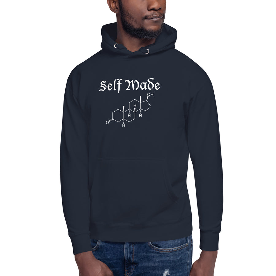 Self Made Testosterone Chemical Symbol Unisex Hoodie