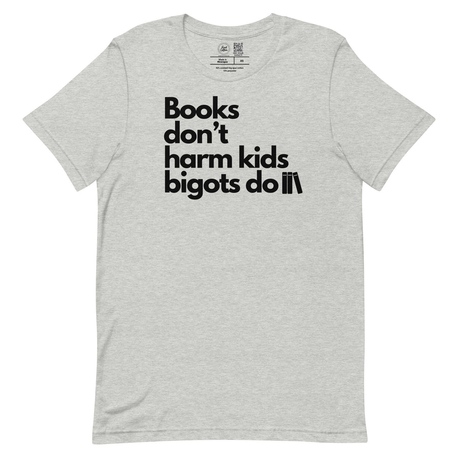 Books Don't Harm Block Classic T-Shirt