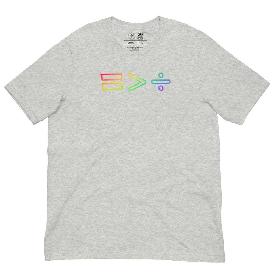 Equality Greater Than Division Classic T-Shirt