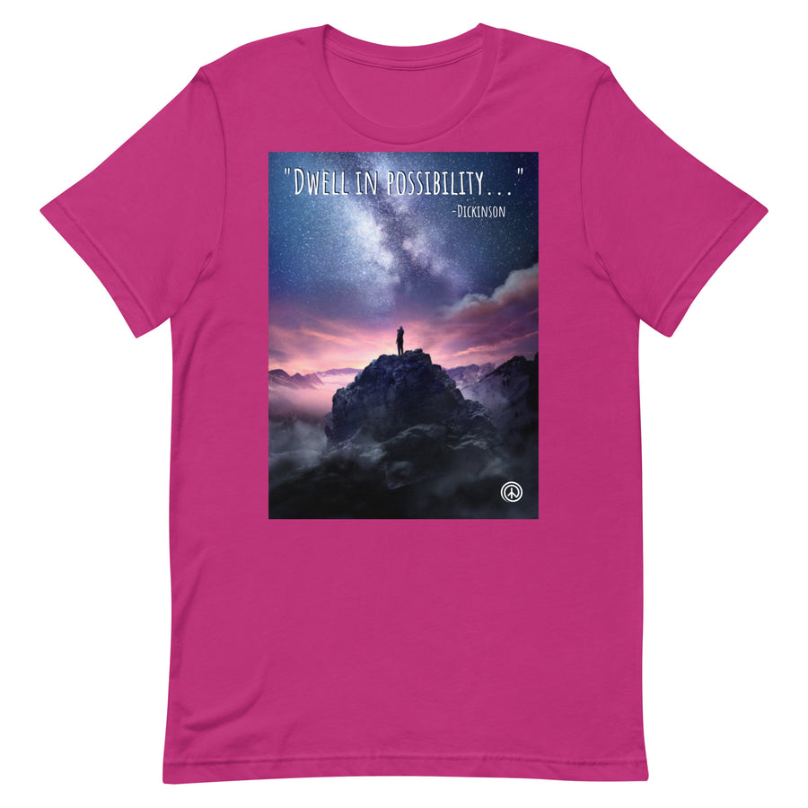 "Dwell in Possibility" Unisex t-shirt