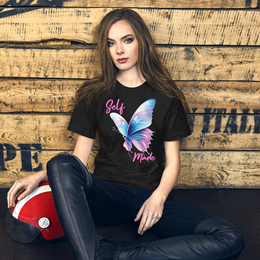 Self Made Trans Butterfly Non-gendered t-shirt